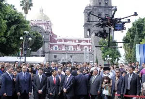 A partir de hoy drones patrullarán cielos de Puebla, capital