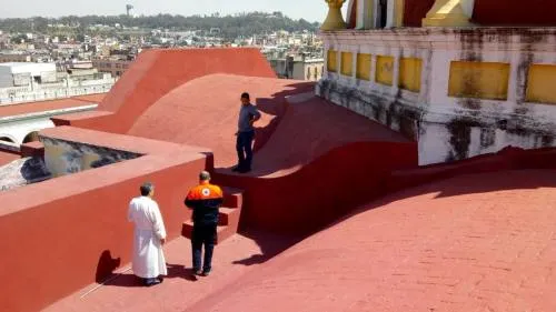 Después del sismo, Catedral tiene nuevas grietas