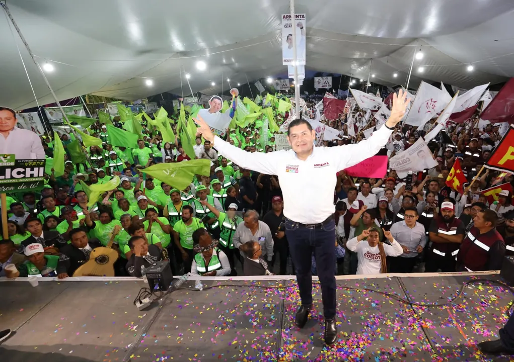 Alejandro Armenta en Acatzingo