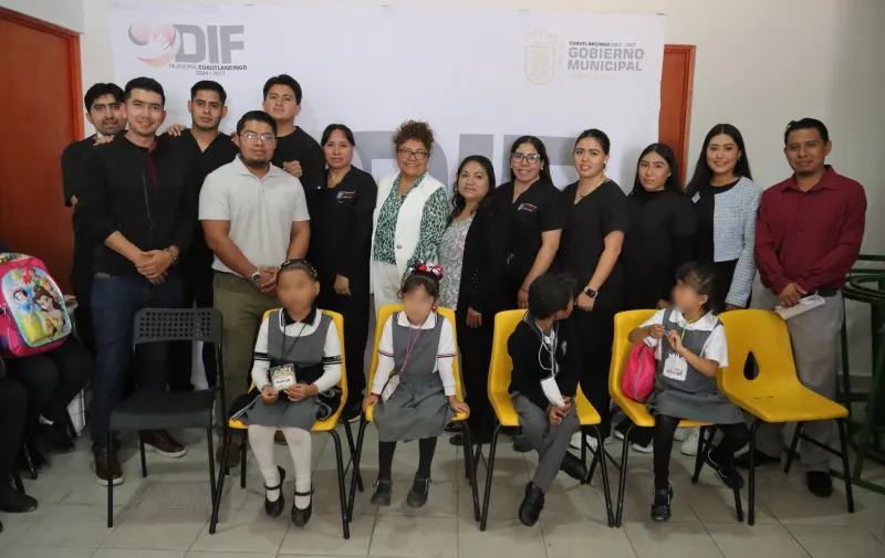 Tere Alfaro inaugura consultorio dental en Inspectoría Nuevo León, Cuautlancingo