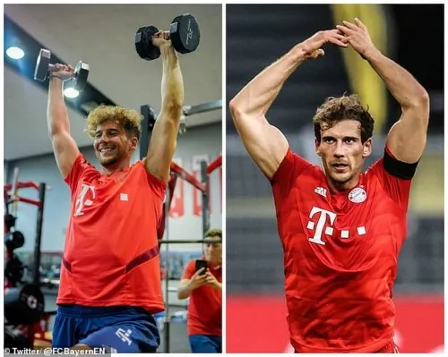 Leon Goretzka, el jugador que cambió radicalmente su físico durante el confinamiento