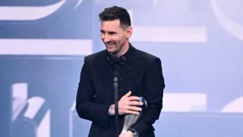 Lionel Messi fue elegido como el mejor jugador del mundo del 2022