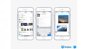Ya podemos compartir archivos de Dropbox a través de Messenger