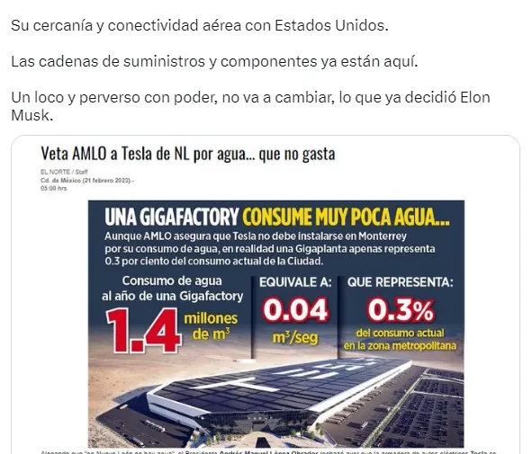 Reacciones en Twitter fábrica Tesla