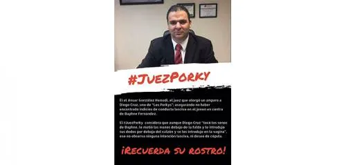 Se encienden las redes sociales contra juez que liberó a uno de los Porkys