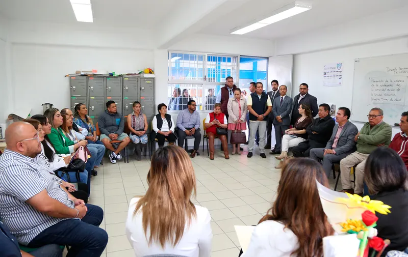 SEP anuncia nuevos directivos en la secundaria Blandina Torres de Marín y apoyo psicológico a estudiantes
