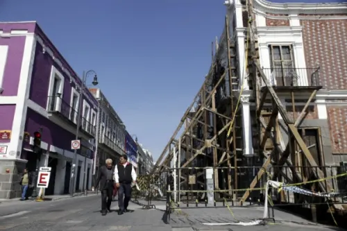 INAH reconoce atraso en la reconstrucción de inmuebles históricos afectados por sismo de 2017