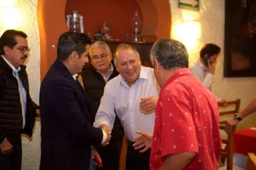 Lorenzo Rivera no quita el pie del renglón, continúa encuentros con la base priista