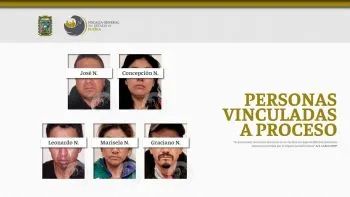 Fiscalía procesa a detenidos en cateo a inmueble de San Salvador el Verde