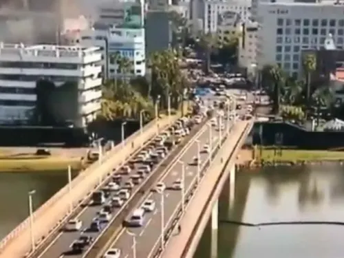 Impresionantes imágenes del sismo de 6.3 grados en Japón