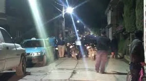 Se origina balacera en Texmelucan