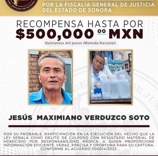 Jesús Maximiano Verduzco se entrega ante la AMIC por el caso de los sueros vitaminados en Sonora