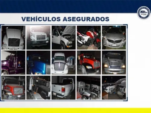 Tras agresión a militares, aseguran inmueble y 15 vehículos en Acajete