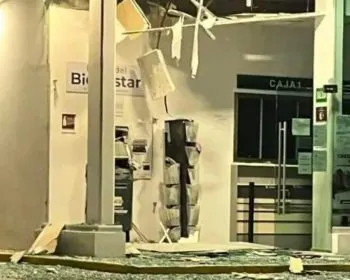Vandalizan sucursal del Banco Bienestar en Apizaco