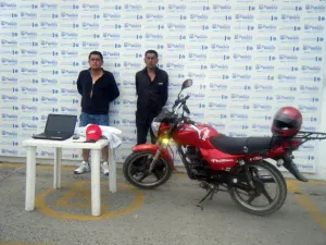 Asegura SSPTM a dos sujetos por el presunto delito de robo