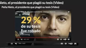 Peña Nieto plagió 29% de su tesis: Aristegui Noticias