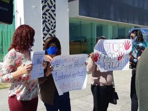 Esmeralda Millán, víctima de un ataque con ácido sigue exigiendo justicia