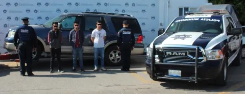 Rescató policía municipal a víctima de privación ilegal de la libertad