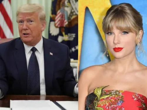 ‘Te sacaremos en noviembre’, Taylor Swift advierte a Trump