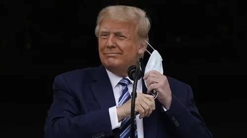 Trump da negativo por covid-19: médico de la Casa Blanca