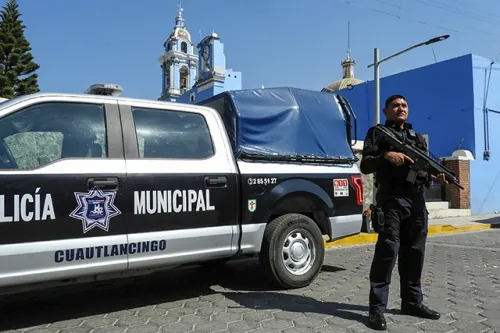Persecución e intercambio de disparos en Cuautlancingo