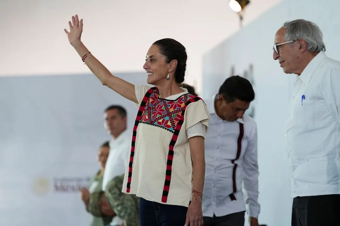 Sheinbaum Gira Oaxaca