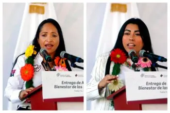 Lizeth Sánchez y Nora Merino, candidatas del PT a la gubernatura y a la alcaldía