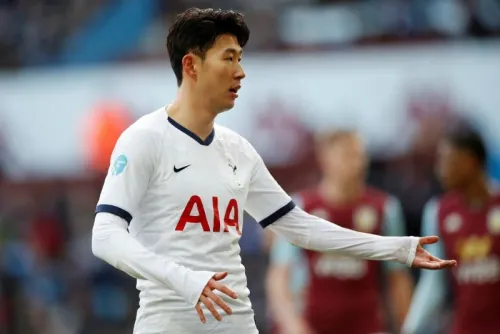 Tottenham confirma que surcoreano Heung-Min Son sufrió fractura de brazo