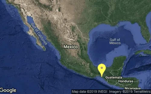 Sismo de magnitud 5.4 sacude Chiapas