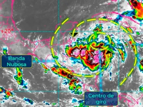 Emiten alerta verde para el norte de QRoo ante tormenta “Zeta”