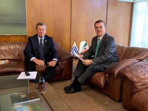 Cancilleres de México y Uruguay alistan conferencia sobre Venezuela