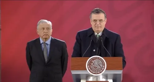 Destaca Ebrard apoyo internacional a iniciativa de México ante migración