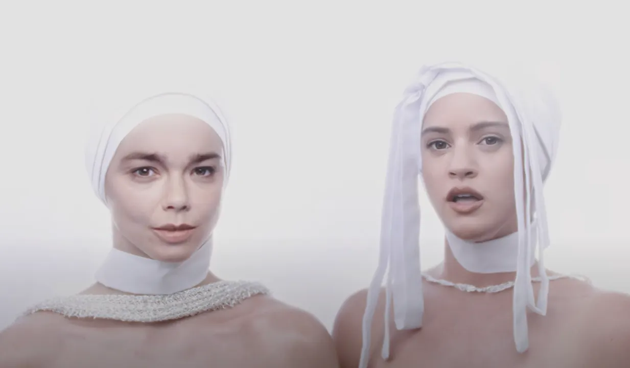 Björk y Rosalía