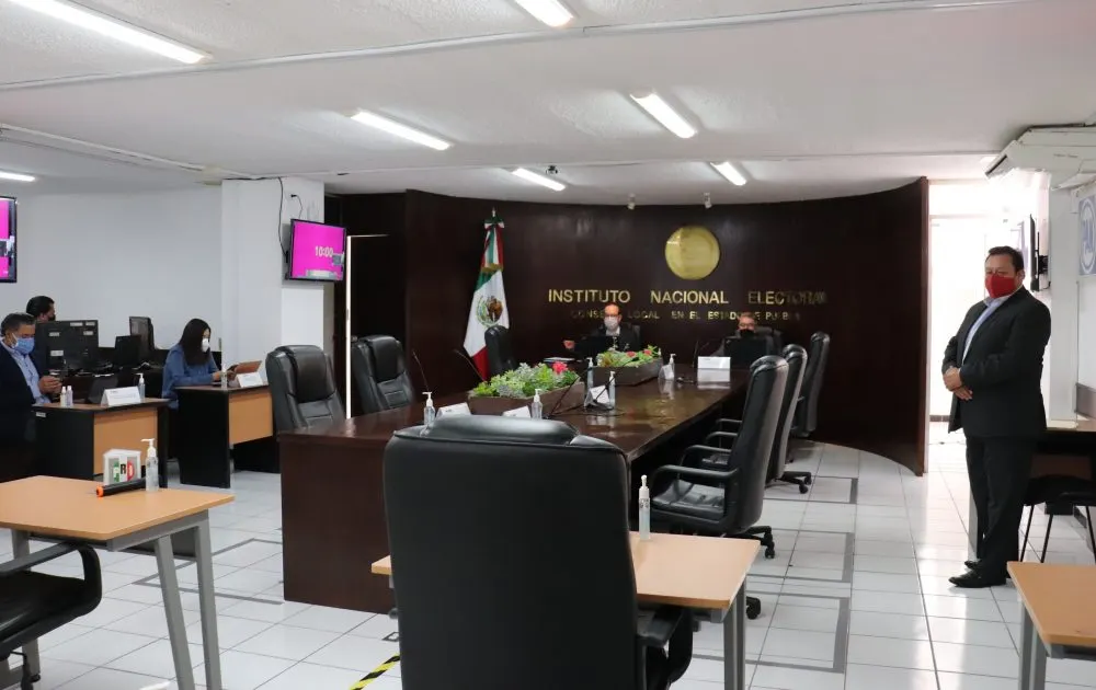 Avanza coordinación entre INE Puebla y OPLE