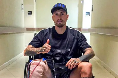 Delantero Nicolás Castillo regresa a terapia intensiva tras someterse a nueva cirugía