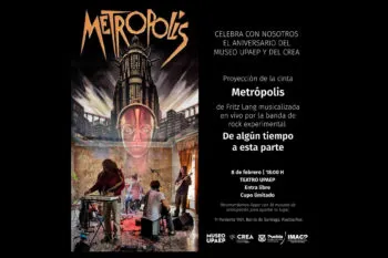 Con la proyección de la cinta “Metrópolis”, musicalizada en vivo, celebran el 29 Aniversario del Museo UPAEP