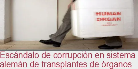 Escándalo de corrupción en sistema alemán de transplantes de órganos
