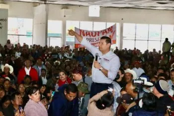 Alejandro Armenta mantiene ventaja entre aspirantes a la gubernatura de Puebla