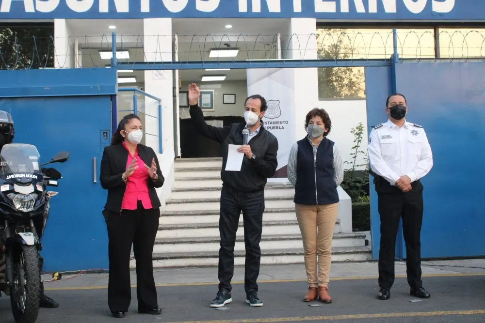 Presenta la SSC de Puebla nuevo sistema de videovigilancia