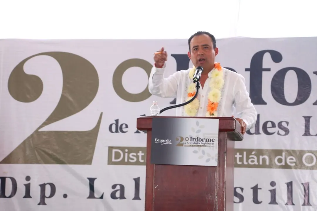 Eduardo Castillo Lopez Segundo Informe Legislativo