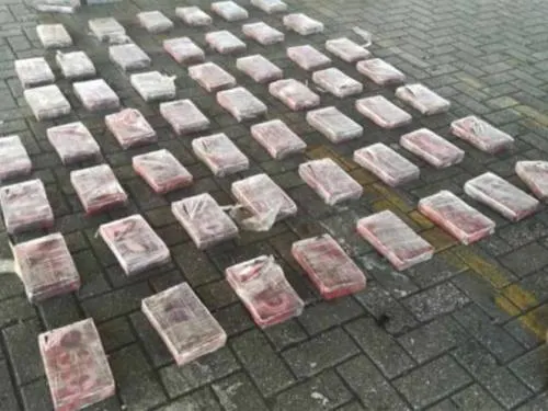 Pañales sucios de… 122 kilos de cocaína