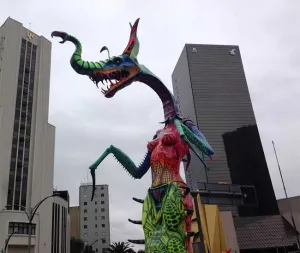 Alebrijes monumentales ‘tomaron’ Paseo de la Reforma