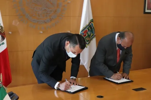 Poder Judicial y gobierno del estado firman convenio de difusión cultural