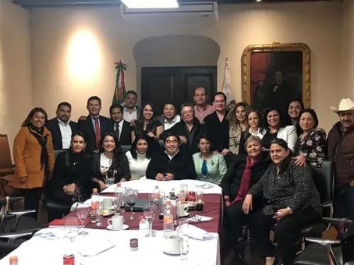 Barbosa y la Bancada Local de la 4T, una Cita muy Parlamentaria en Casa Aguayo
