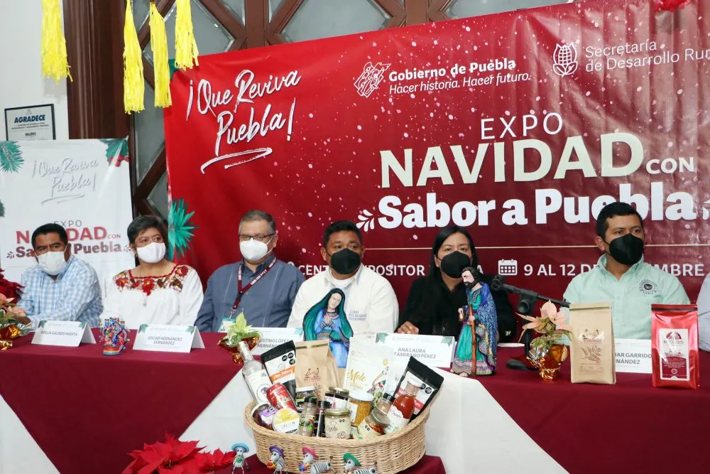 Realiza la Secretaría de Desarrollo Rural, Expo Navidad con Sabor a Puebla
