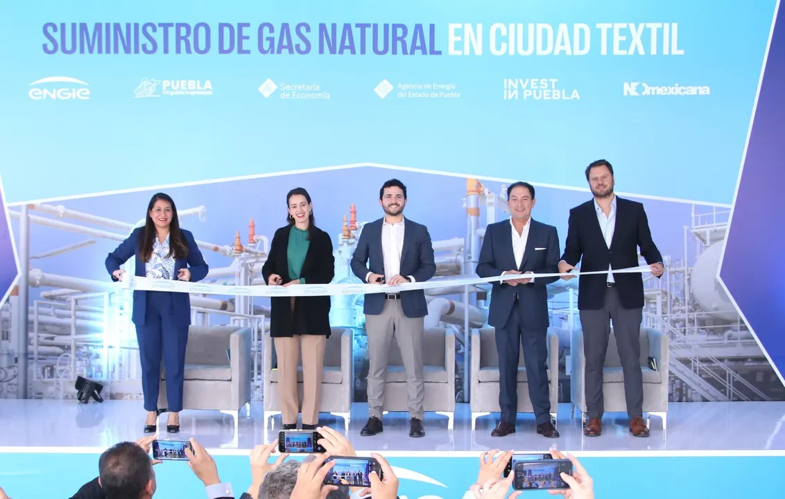 Suministro de gas natural en Ciudad Textil, Huejotzingo