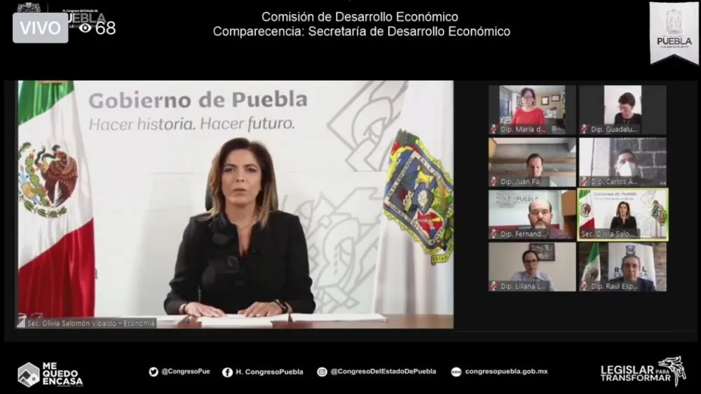 Se desahoga comparecencia de la Secretaría de Desarrollo Económico