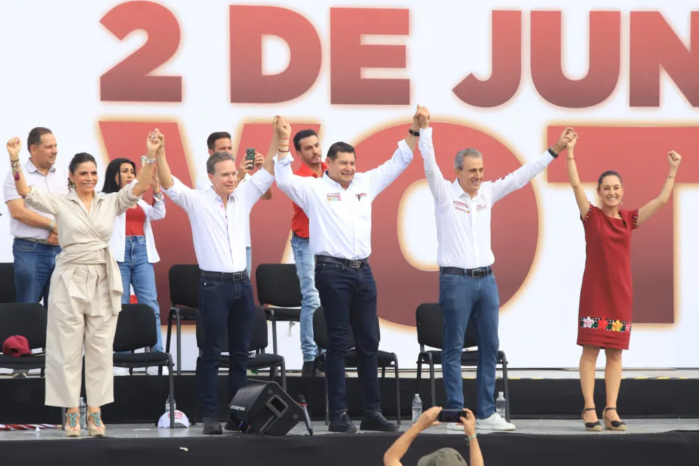 Los cierres de campaña en Puebla
