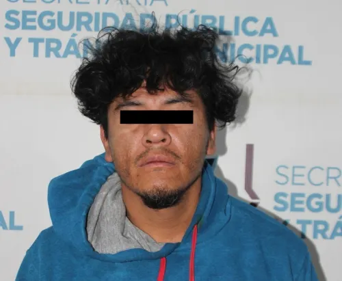 Aseguró Unidad Canina alrededor de 15 dosis de posible droga; hay un hombre detenido