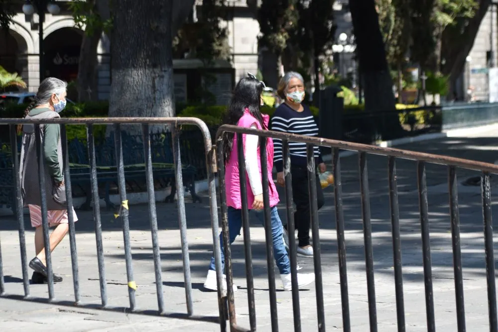 Zócalo de Puebla seguirá cerrado para evitar aglomeraciones